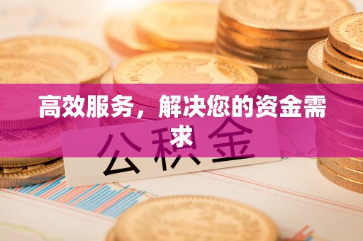 汤旺河高效服务，解决您的资金需求