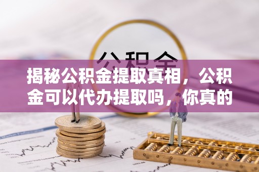 汤旺河揭秘公积金提取真相，公积金可以代办提取吗，你真的了解吗？