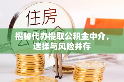 汤旺河揭秘代办提取公积金中介，选择与风险并存