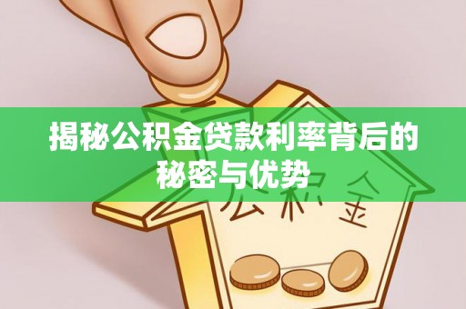 汤旺河揭秘公积金贷款利率背后的秘密与优势