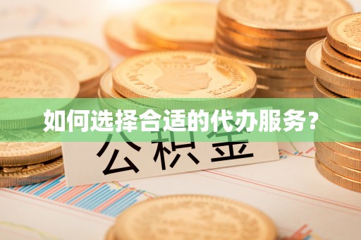 汤旺河如何选择合适的代办服务？