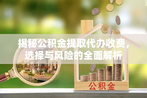 汤旺河揭秘公积金提取代办收费，选择与风险的全面解析