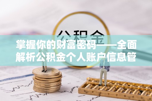 汤旺河掌握你的财富密码——全面解析公积金个人账户信息管理与优化