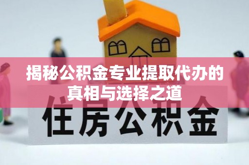 汤旺河揭秘公积金专业提取代办的真相与选择之道