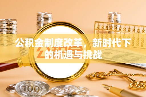 汤旺河公积金制度改革，新时代下的机遇与挑战
