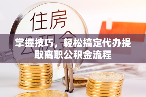 汤旺河掌握技巧，轻松搞定代办提取离职公积金流程