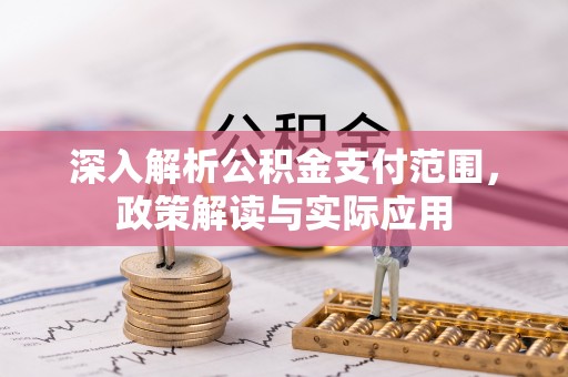 汤旺河深入解析公积金支付范围，政策解读与实际应用