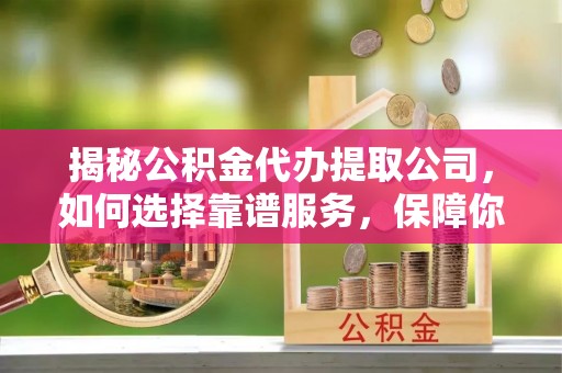 汤旺河揭秘公积金代办提取公司，如何选择靠谱服务，保障你的资金安全
