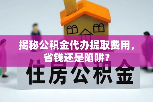 汤旺河揭秘公积金代办提取费用，省钱还是陷阱？