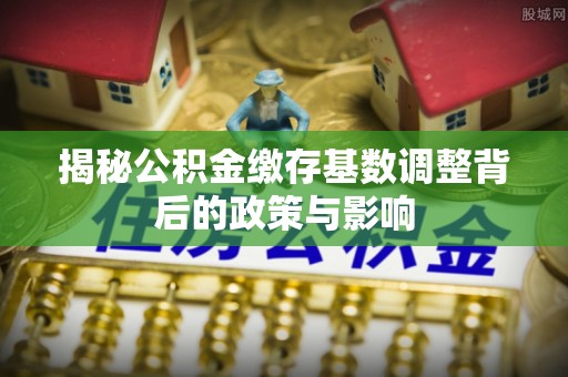 汤旺河揭秘公积金缴存基数调整背后的政策与影响