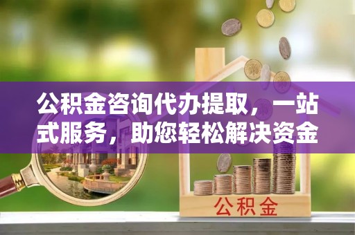 汤旺河公积金咨询代办提取，一站式服务，助您轻松解决资金难题