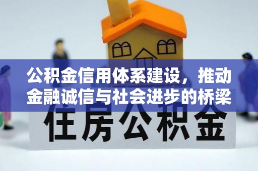 汤旺河公积金信用体系建设，推动金融诚信与社会进步的桥梁