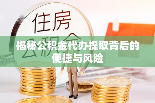 汤旺河揭秘公积金代办提取背后的便捷与风险