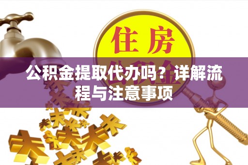 汤旺河公积金提取代办吗？详解流程与注意事项