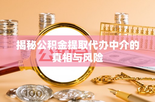 汤旺河揭秘公积金提取代办中介的真相与风险
