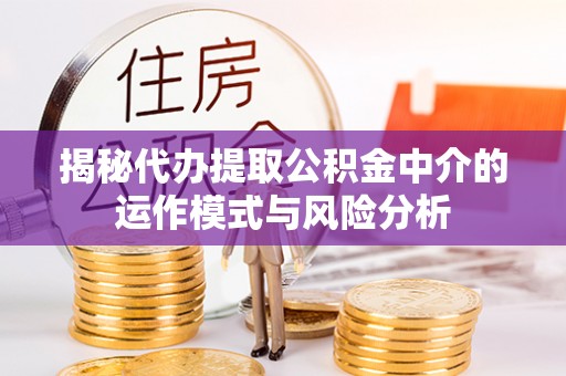 汤旺河揭秘代办提取公积金中介的运作模式与风险分析