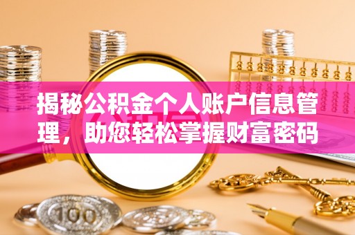 汤旺河揭秘公积金个人账户信息管理，助您轻松掌握财富密码