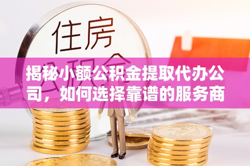 汤旺河揭秘小额公积金提取代办公司，如何选择靠谱的服务商？