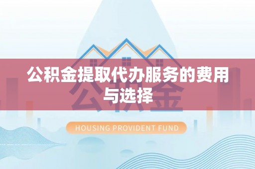 汤旺河公积金提取代办服务的费用与选择
