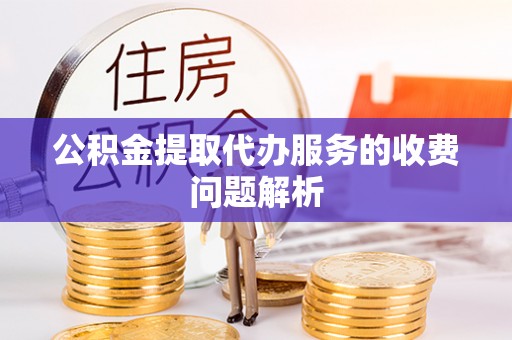 汤旺河公积金提取代办服务的收费问题解析