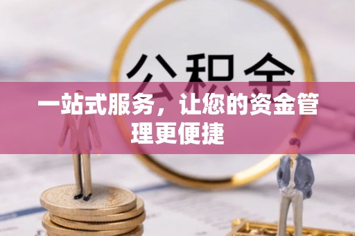 汤旺河一站式服务，让您的资金管理更便捷