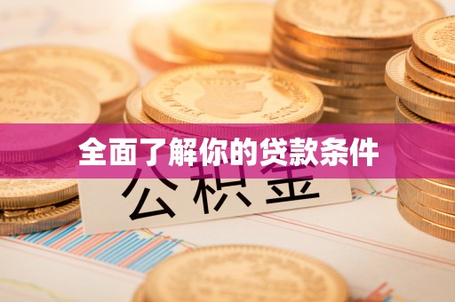 汤旺河全面了解你的贷款条件