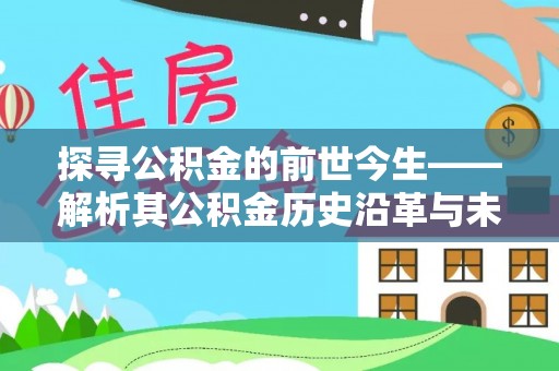 汤旺河探寻公积金的前世今生——解析其公积金历史沿革与未来方向