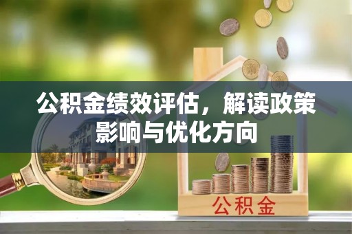 汤旺河公积金绩效评估，解读政策影响与优化方向