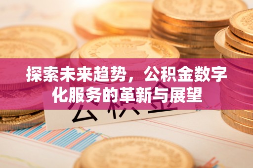 汤旺河探索未来趋势，公积金数字化服务的革新与展望